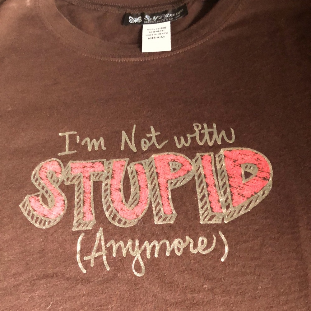 Novelty T-shirt - Funny. FREE with purchase